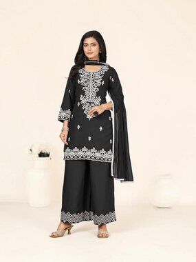 Rayon Palazzo Suit, Cultural Wear for Women